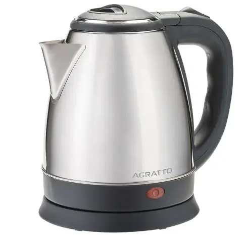 Chaleira Elétrica Café Chá Chimarrão Agua Agratto Inox 1,8L CE