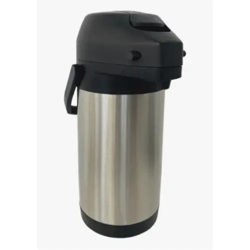 Garrafa Térmica Madri 1,6l Inox Café Chá Leite Pressão Bomba Uniterm
