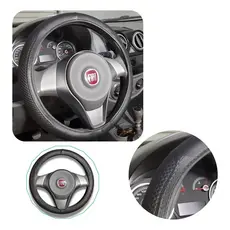 Capa Para Volante Universal 38cm Antiderrapante Super Resistente Couro Costura Esportiva