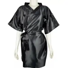 Robe/Roby/hobby/hobbie/roupão Cetim Elastano Salão Noiva/salão de cabelereiras cabelo