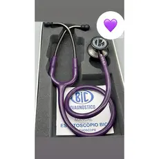 kit Estetoscópio Eternity Bic roxo malbec +aparelho de pressão PAMED roxo