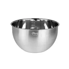 Bowl tigela aço inox prata 3,5l multiuso com medidas cromus 1 unidade