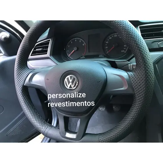 capa de volante costurada gol g7, saveiro e voyage