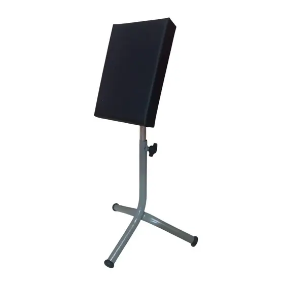SUPORTE TRIPÉ PEDICURE COM REGULAGEM DE ALTURA COM PRETO