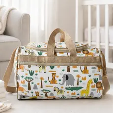 Bolsa Maternidade Bebê Grande Luxo e Organizada Estampada