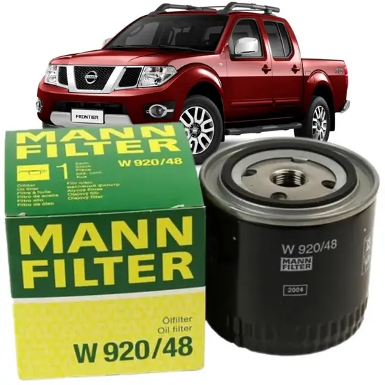 Filtro Óleo Lubrificante Nissan Frontier / Pathfinder - 2.5 (Mann Filter W920/48)