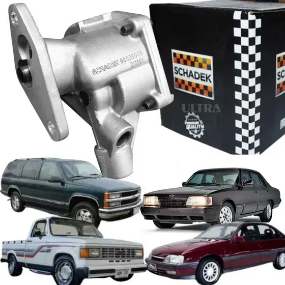 Bomba Óleo GM Chevrolet 2.5 / 4.1 - Omega / Opala / Suprema / Veraneio / Silverado / Caravan / A10 / A20 / Bo