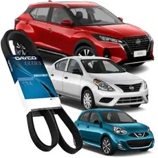 Correia Alternador Nissan Kicks / Versa / March - 1.6 16V - Direção Elétrica (Dayco 7PK1125)