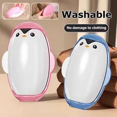 Rolo Removedor De Fiapos Em Forma De Pinguim Portátil Pegajoso Lavável Reutilizável Removedor De Pelos De Animais TOP