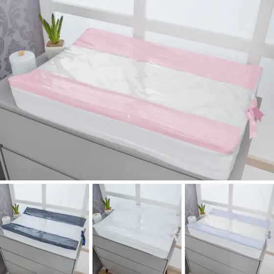 Trocador De Comoda Anatomico Impermeavel Para Bebe Menina Menino