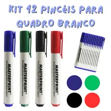 Pincel Marcador para Quadro Branco Original MASTERPRINT