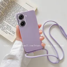Crossbody Colar Cordão Caso De Telefone Para Mi POCO X8 Pro Max X8pro Câmera Protetora Silicone Capa Macia Redmi Turbo 5