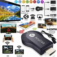 Frete Grátis AnyCast M12 Plus Receptor WiFi Airplay Display Miracast HDMI TV DLNA 1080P SeaSpark Feiy