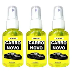 Kit Cheirinho Spray CARRO NOVO Automotivo para Carro NEWCAR Concentrado