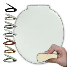 Tampa De Vaso Sanitario Assento Almofadado Universal Oval