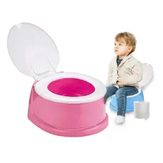 Assento Sanitário Infantil Troninho Penico para Menina e Menino Mini Privada com Tampa