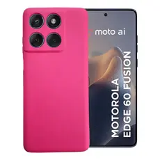 Capa Capinha Aveludada + Película 3D Para Motorola Moto Edge 60 Fusion