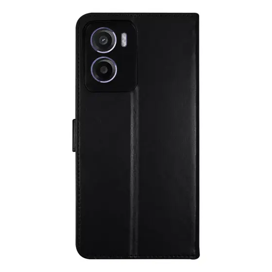 Capa Carteira Flip + Película 3D Para Motorola Moto G05