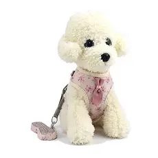 Guia Peitoral Gravata Pet Luxo Ajustável Tamanho G para Animais de Estimação Coleiras Para Cachorro