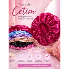 Touca de Cetim – Cuidado e Beleza para Seus Cabelos