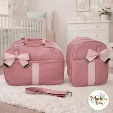 Kit Maternidade Luxo menina\menino Bolsa Maternidade 2 peças bebe bolsa luxo