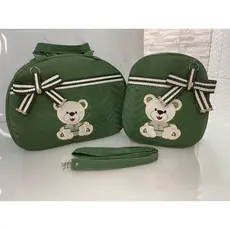 Bolsa maternidade Kit 2 peças Mala + Mochila Maternidade Mochila multifucional Mãe bolsa e Bebê kit luxo kit maternidade