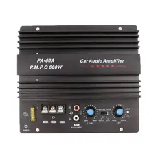 LZBS 2022 Novo Módulo Amplificador De Áudio Automotivo 12V 600W PA-60A Subwoofer