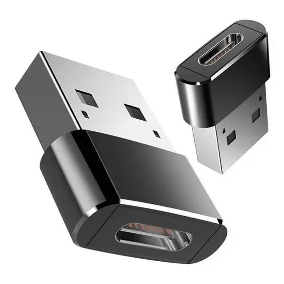 Adaptador Plug Usb Tipo-C Fêmea Para Usb Macho Dados OTG para iphone 11 12 13