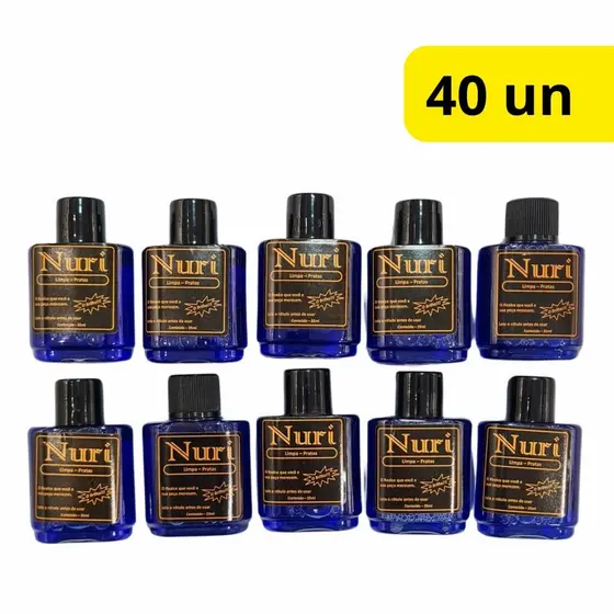 Kit Nuri Original Limpa Prata Ideal Para Joalheiro Lojista Revenda Atacado - 40 peças