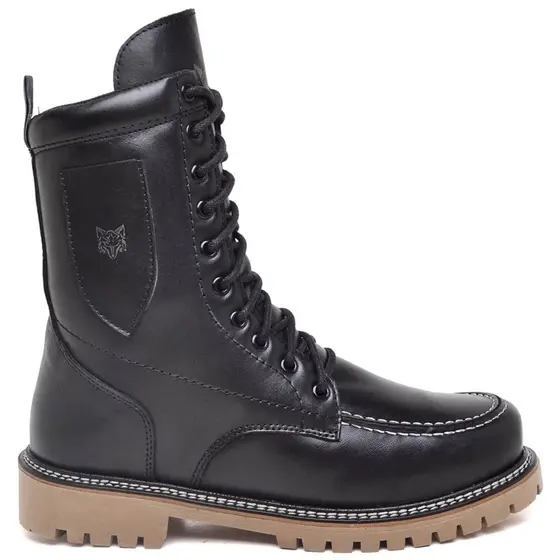 Bota Masculina Ranclafe Titanium Guardião 1077 Em Couro Legítimo