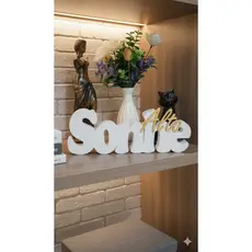 Frases Decorativas | Sonhe Alto | Decore de Sala, Quarto, Escritório | impressão 3D | Alta Qualidade