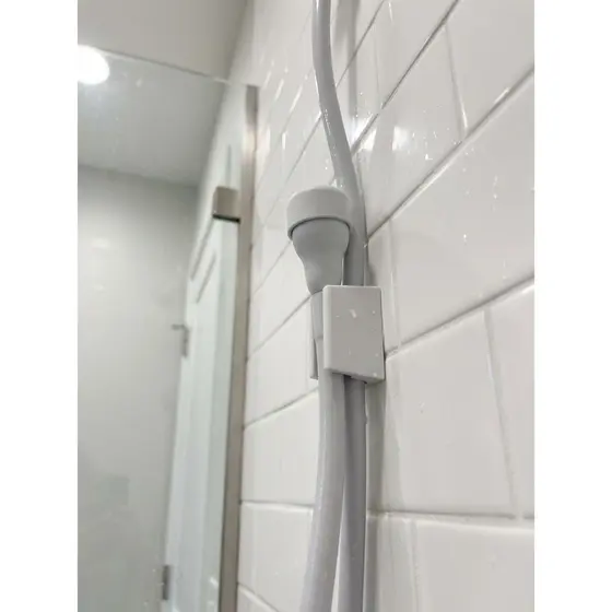 Suporte Parede Chuveirinho Mangueira Duchinha de Chuveiro Elétrico Fixado Dupla Face