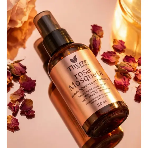 SÉRUM ROSA MOSQUETA REPARADOR DE PONTAS THYRRE COSMETIC 40ml