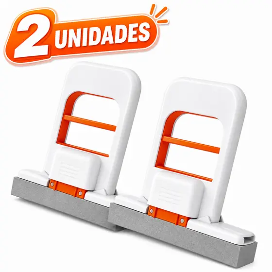 Mini Mop Dobrável de PVA para Mesa e Uso Interno com Esponja Absorvente para Limpeza Úmida e Seca