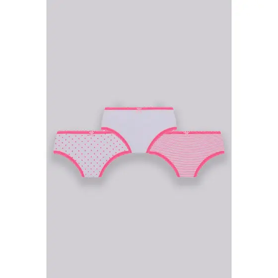 KIT C/03 CALCINHAS LOBINHA KF ESTAMPADA Ref. 18100-089
