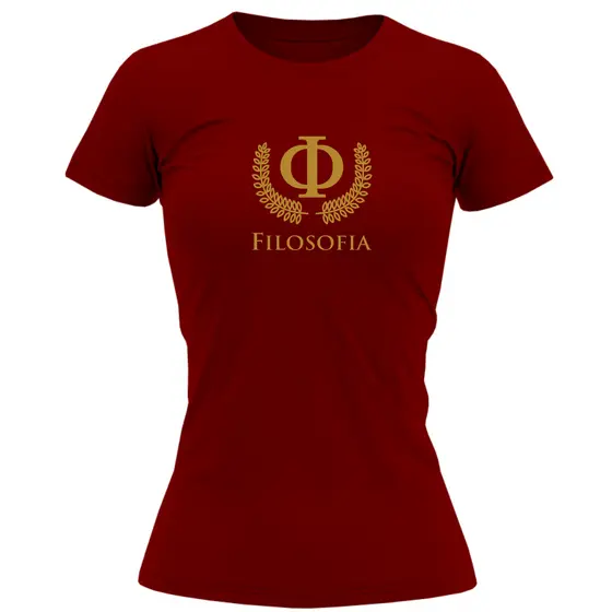 Babylook Personalizada Curso Filosofia 100% Algodão Tamanho PP ao G1