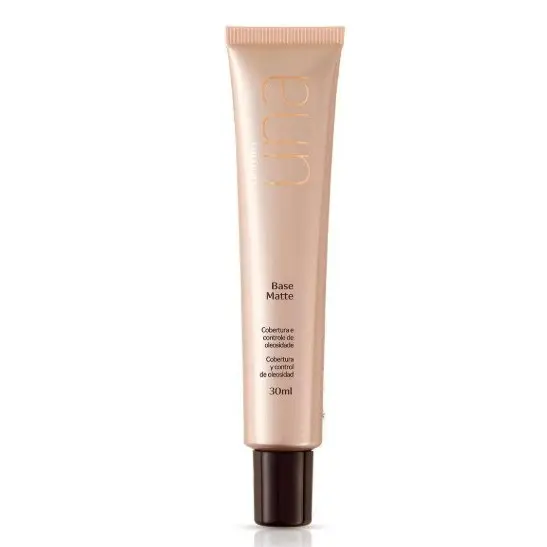 Base Matte Una Natura 30ml na caixa lacrado - Produto 100% original