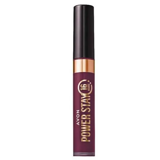 Batom Liquido Matte Longa Duração Power Stay Avon - 16 horas fixação original na caixa