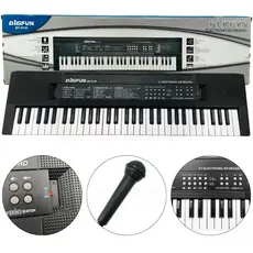 Teclado Eletrônico Musical Infantil 61 Teclas Com Microfone - Big Fun