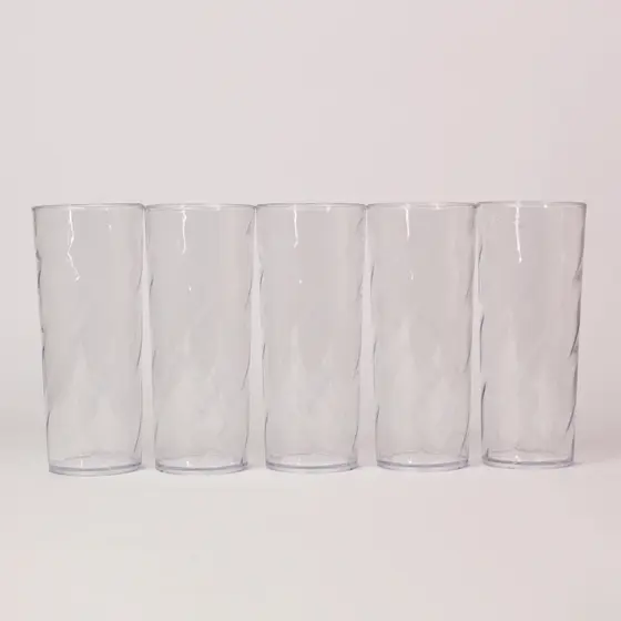 Kit 25 Copos Long Drink 350ml Para Festas, Aniversários