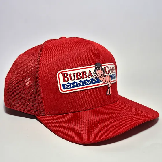Boné Aba Curva Trucker Forrest Gump Bubba Gump Pronta Entrega
