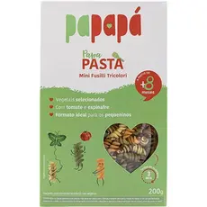 Macarrão Infantil Vegetal PapaPasta Mini Fusilli Tricolori 200g - Papapá