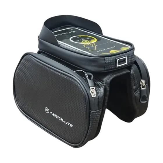Bolsa Quadro Absolute Tipo Alforge Preta Bike Mtb Original Ciclismo Bicicleta