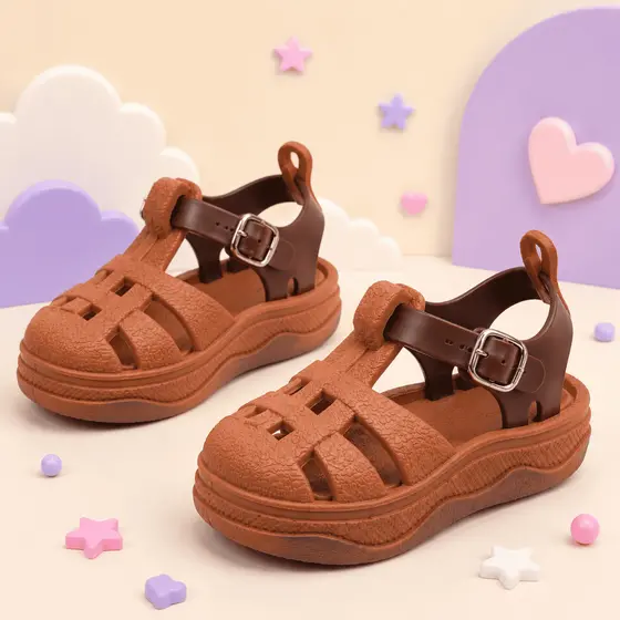Sandália Infantil Fechada Menino Antiderrapante em Promoção