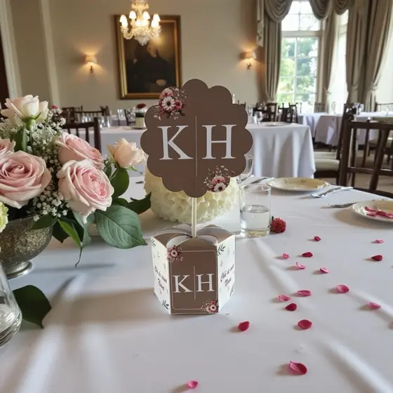 Centro de mesa Chá de casa nova casamento