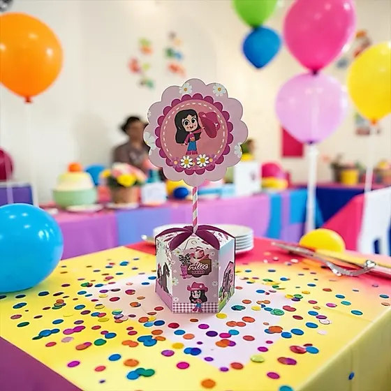 Centro de Mesa Boiadeira personalizada