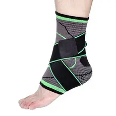 Tornozeleira Ortopedica Esportiva Compressão Estabilizadora Elastica Esportes Futebol Cross Fit Basket Volei Treino
