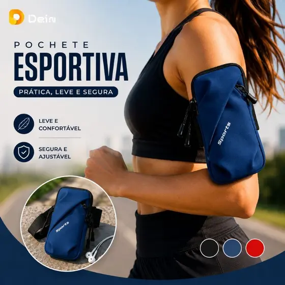 Bolsa Para Celular De Corrida Esportiva Pulso Feminino De Ao Ar Livre Braço Masculino