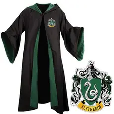 Capa Manto Bruxo Casas Hogwarts Cosplay Fantasia Halloween unissex sonserina