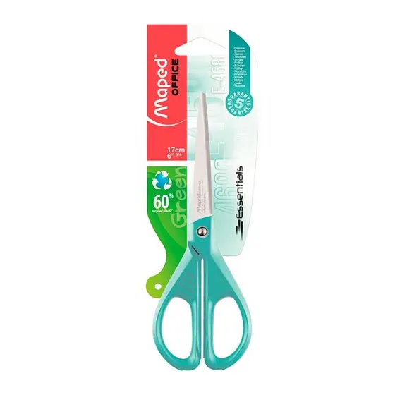 Tesoura multiuso Essentials Green Pastel 17 cm 468011 Maped